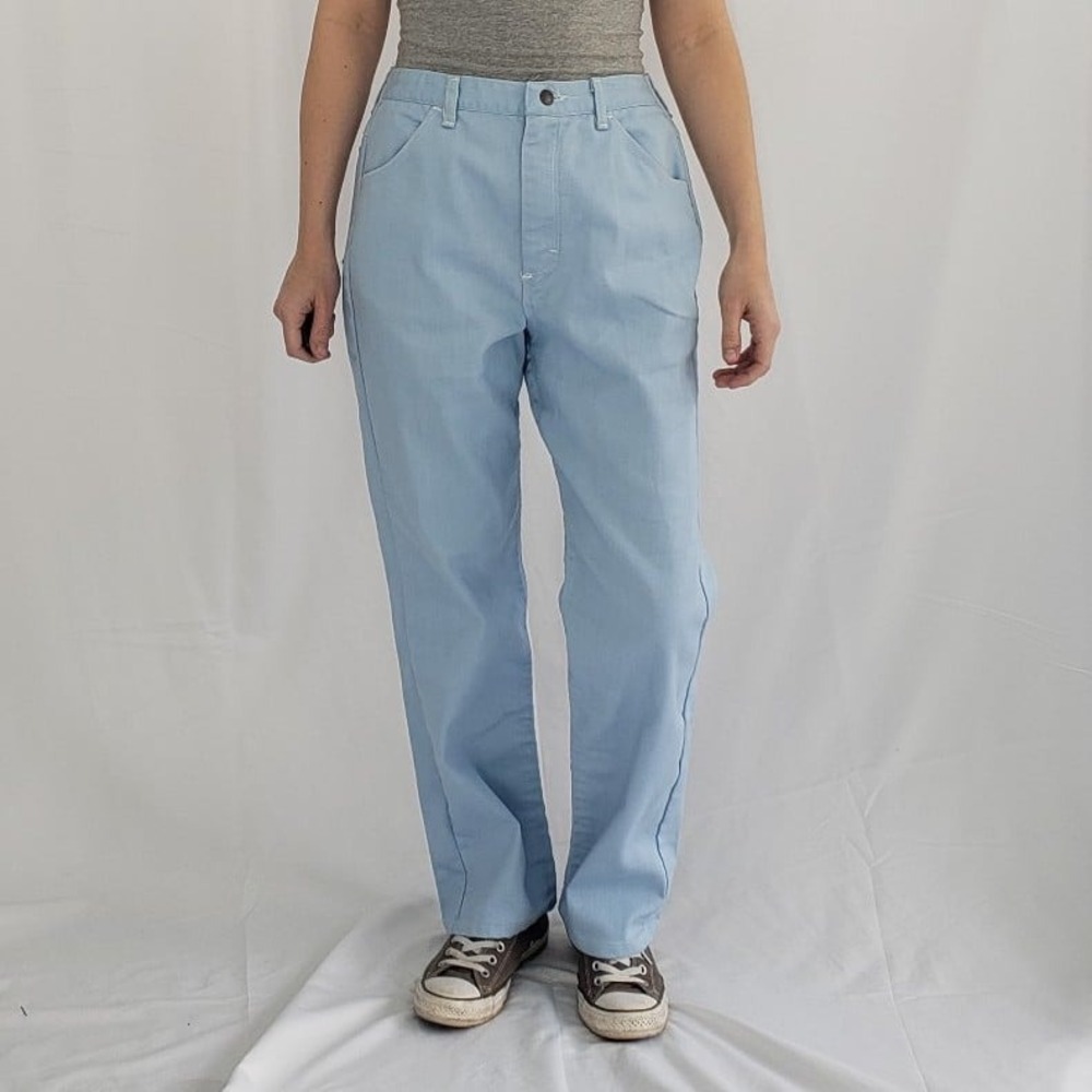 80s‎ Macerick Bright Blue Jeans